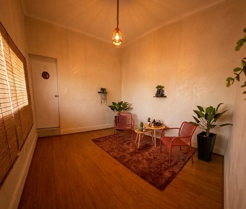 Sala de espera de SensySpa, ambiente profesional